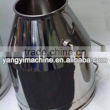 stainless steel milk bucket for portable milking machine