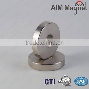 Rare Earth Neodymium Disc N52 Magnets D25*2mm With Countersunk Hole photo-3