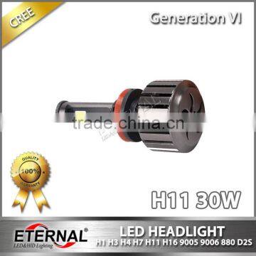 Universal Size LED Headlight Bulb Replacement H1 H3 H4 H7 H11 H13 9005 9006 880 D2S Car Automotive Led Headlight Bulb Kit photo-6