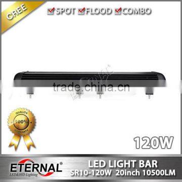 120W 20" Led Offroad Light Bar 4x4 Truck Trailer Tractor Equipments Automotive Police Car Led Roof Light Bar photo-3