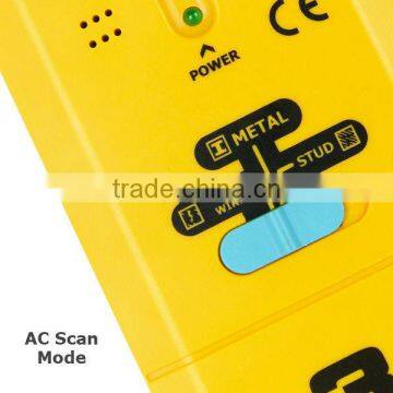3-in-1 Detector Find Metal Wood Studs AC Voltage Live Wire Scanner Finder With Groove + Buzzer photo-3