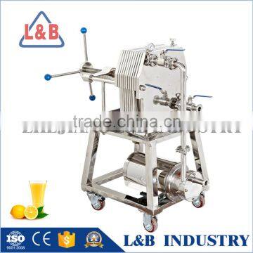 China Suppliers Stainless Steel Press Fruit Juice Filter Machine