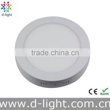 6/12/18/24w Round & square surface mounted led panel light