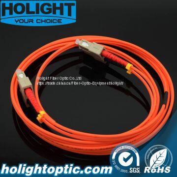 Fiber Optical Patch Cord Sc to Sc Multimode Duplex Orange photo-2