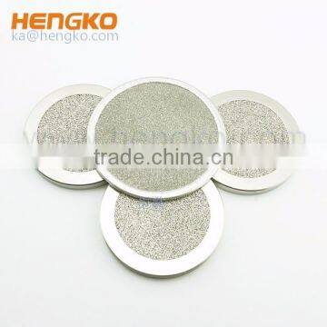 Sintered porous 316 stainless steel Liquid Diffuser