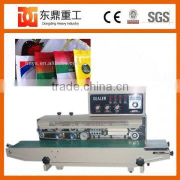 Three Row Printing Plastic Bags Sealing Machine With Good Quality photo-2
