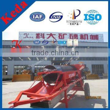 Portable Alluvial Gold Mini Gold Trommel Screen for Ghana photo-6