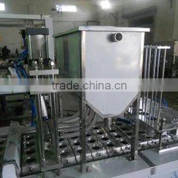 Plastic Cup Full Automatic Thermoforming,Filling ,Sealing and Cutting All-in-one Monobloc Machine photo-3