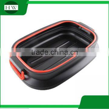 18L 37L 60L 25L Car Truck Collapsible Foldable Plastic Boot Organizer Organiser Trunk Organizer With Lid With Handle photo-4