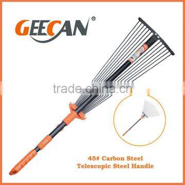 Best Selling Garden Rake Steel Handle