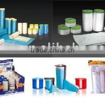 Pre-taped Masking Film