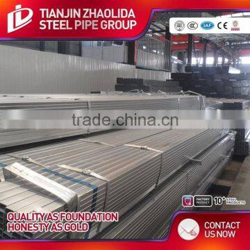 Zinc Coated 200 g - 500 g Rectangular/square Steel Pipe With CE Certificate photo-3
