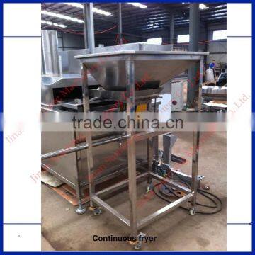 Automatic Continuous Deep Snack Food Fryer With Double Conveyor photo-2