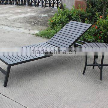 Leisure Outdoor Plastic-wood Sun Lounger photo-2