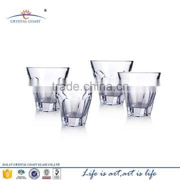 necessary popular clear cut glass whisky tumblers/drinking glass whisky cups/glass tumbler