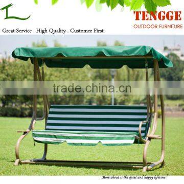 Garden Furniture Green Waterproof Fabric Cover Swing Chair