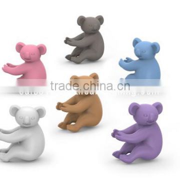 Silicone Social Climbers Koala Drink Markers,Silicone Social Climbers Koala Drink Charms