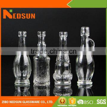 Popular 50ml glass olive oil bottle in different design