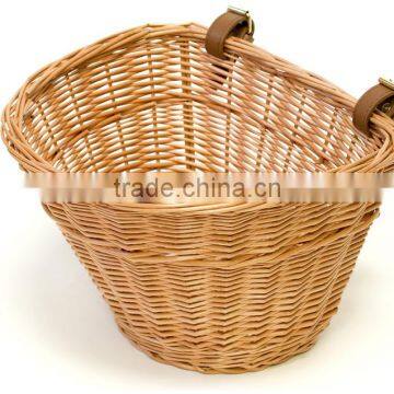 wholesale wicker shopping basket,bicycle wicker hamper basket