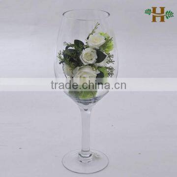 wholesale martini glass vases centerpieces,giant wine glass vase