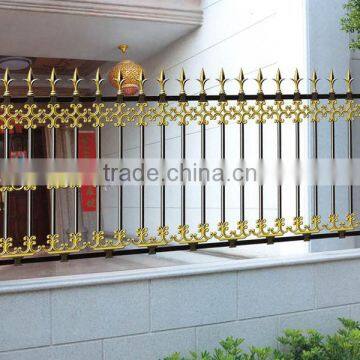 Garden Decoration Color Painted Metal Cast Aluminum Garden Picket Fence photo-5