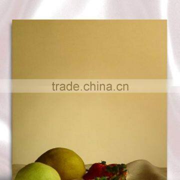 4x8 Color Coated Hairline Finish Stainless Steel 0.2MM Copper Sheet photo-4