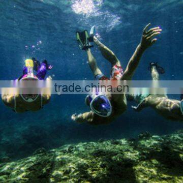 New Arrival Innovative Anti-Fog Dry Diving 180 Degree View Snorkeling Full Face Mask With Gopro Camera Gr10B photo-4