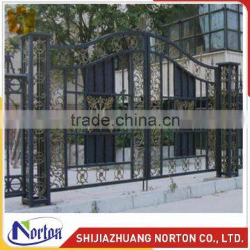 House iron gate design cast iron main gate design NTIRG-001S