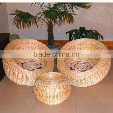 Wicker indoor & outdoor & garden furniture / wicker sofa
