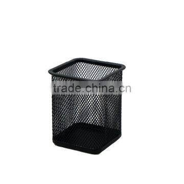 Best-selling Silver Eco-friendly Metal Mesh Table Pen Pencil Holder photo-2