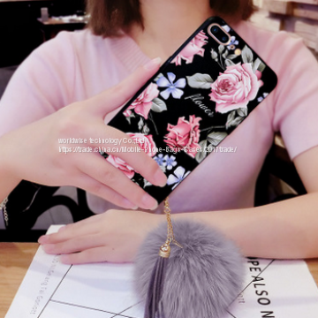 Soft Tpu Cell Phone Cover Case Silicone Mobile Phone Cases for IPhone7/7Plus/6/6s/6plus/6splus Fluffy Ball Housing Shell photo-2