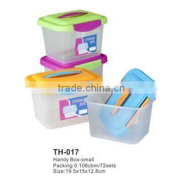 BSCI audit Rectangle Handy Box, Plastic Storage Box