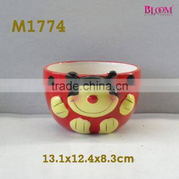 Hot Sale 3D Animal Ceramic Baby Bowl photo-2