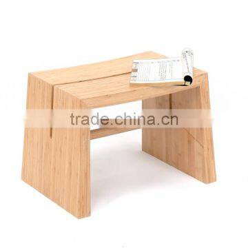 Long Bench Exotic Natural Bamboo Home Furniture photo-3