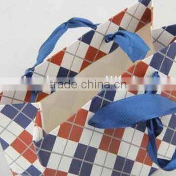 Foldable Gift Bag With Diamond Pattern/ Shopping Bag photo-4