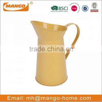 Colorful Powder Coating Embossing Antique Metal Water Jug photo-3