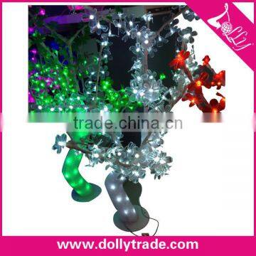 Suqare Decorative White Outdoor Led Christmas Tree