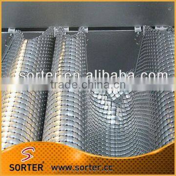 100% Aluminum High Quality Metallic Sequin Cloth Kitchen Curtains