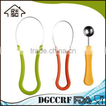 NBRSC Multi-use Stainless Steel Scoop Troop Melon Baller and Fruit Scoop Set photo-5