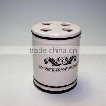 4PCS Mordern Design Ceramic Bathroom Accessory Set photo-3