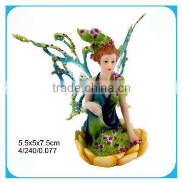 Beautiful polyresin fairy decoration craft