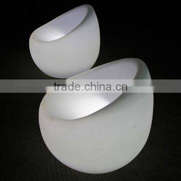 Illuminated Leisure Led Furniture With Color Changing Led Chair Coffee Sofa photo-2