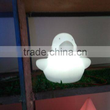 White color lighting led ball decoration led ducks