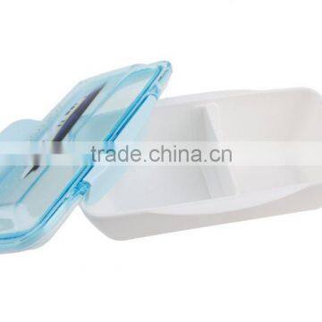 Clear Plastic Bento Lunch Box With Lock photo-2