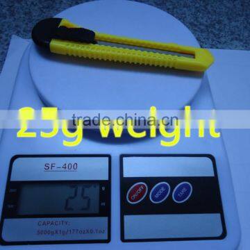 Cheapest Price Plastic Grip Utility Knife Box Cutter Cutter Knife