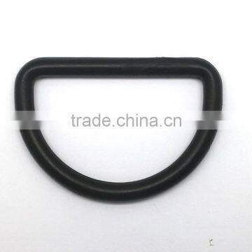 Black POM D-Ring In 2", 2" Plastic D-Ring, Plastic D Ring Belt Webbing Buckle For Bag Accessories photo-2