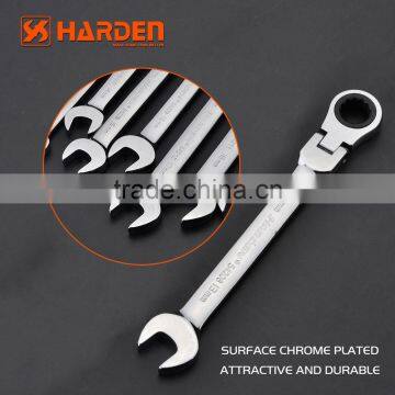 Professional Flexible Combination Ratchet Wrench