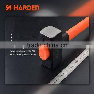 Professional Carbon Steel Stoning Stong Hammer With Long Flbreglass Handle photo-2