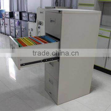 Glossy White Vertical Steel 4 Drawer File Cabinet photo-2