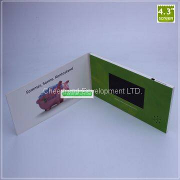 Lowest Price 4.3inch Lcd Video Brochure for Car Advertising Promotion photo-4